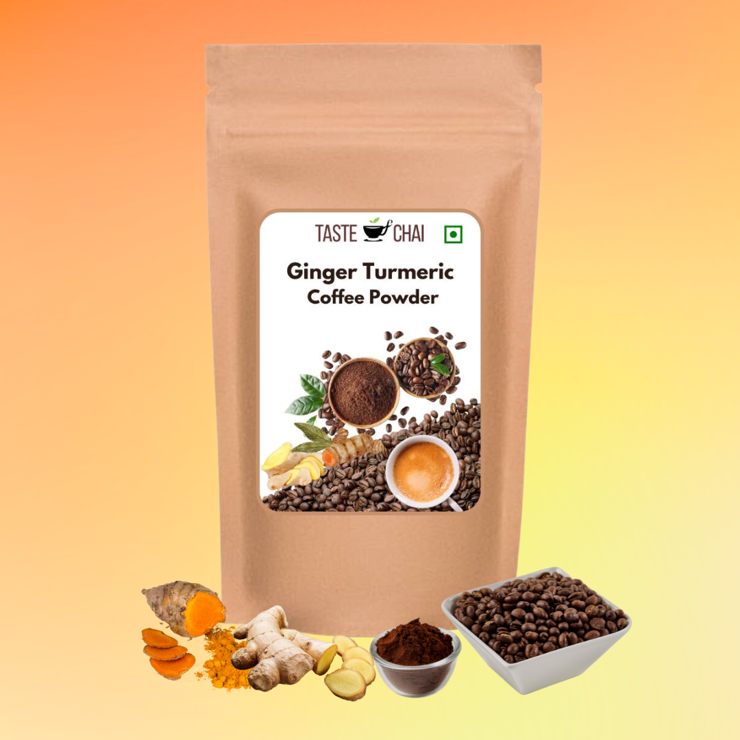 Ginger Turmeric Coffee | Flavoured Filtered Coffee | Taste of chai