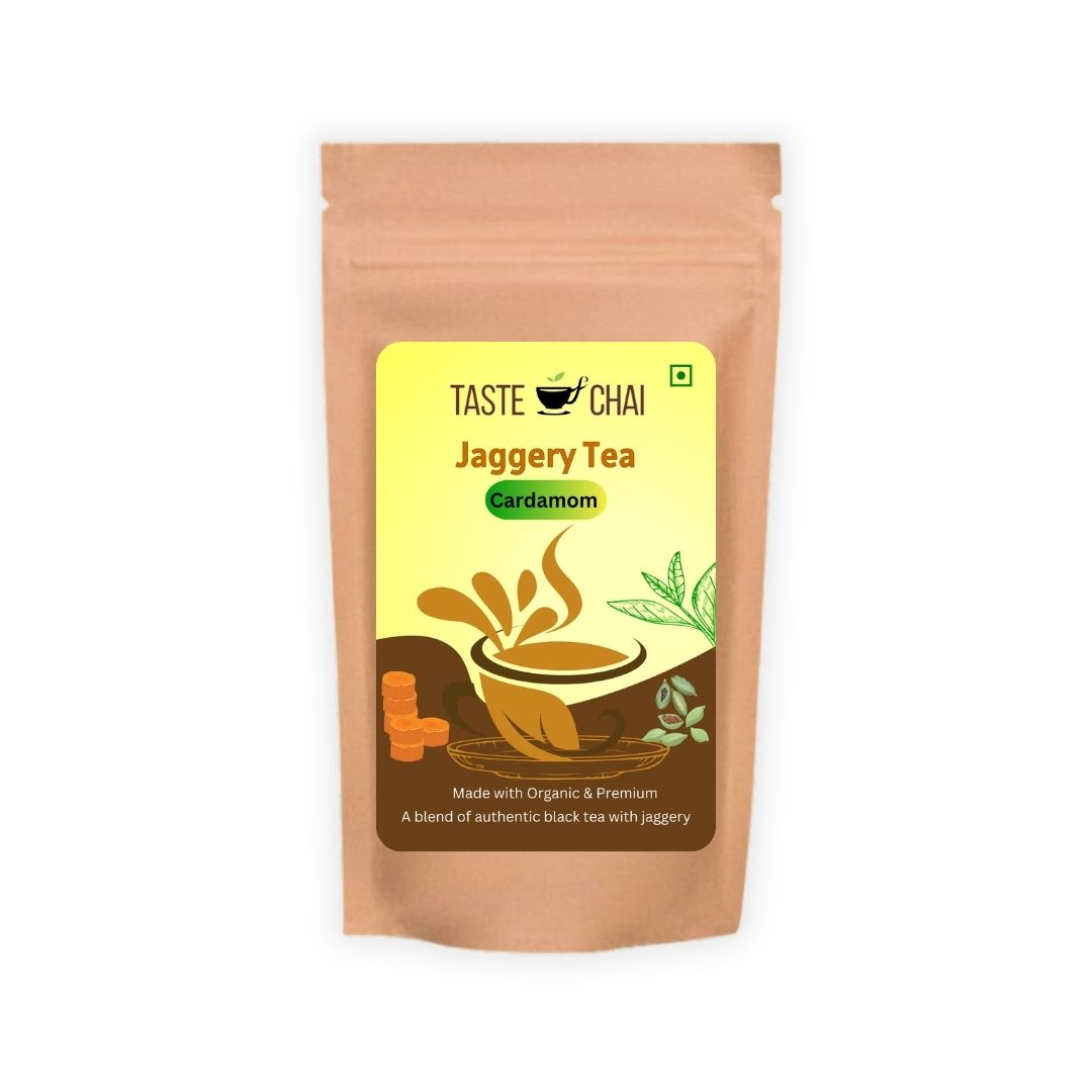 Jaggery Tea Ready mix | 3 in 1 Instant Tea Premix with Jaggery Tea With Cardamom