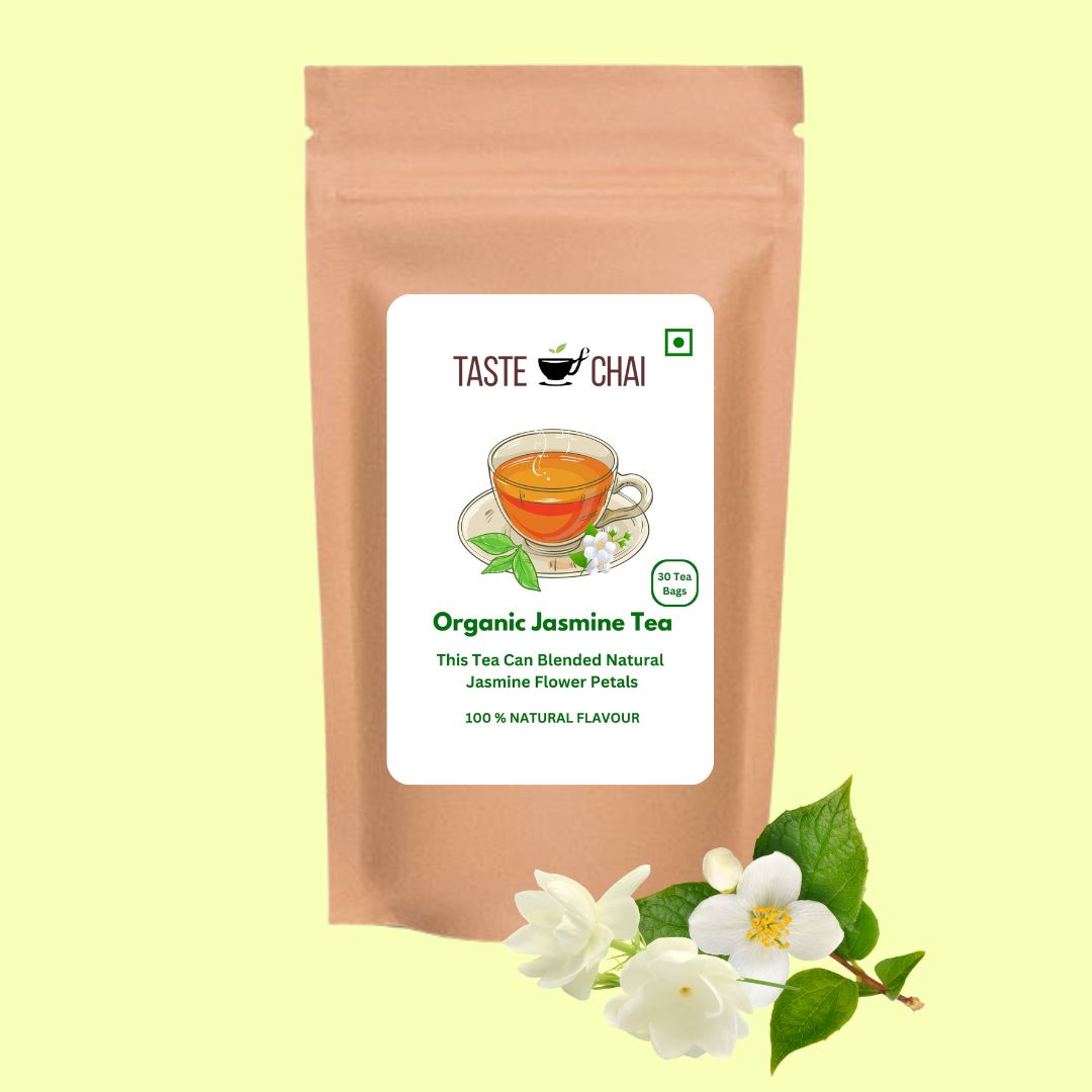 Organic Jasmine Tea-Natural Jasmine Tea-Taste of chai