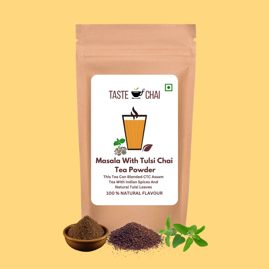 Masala With Tulsi Tea | Flavoured Chai Tea Powder | Taste of chai