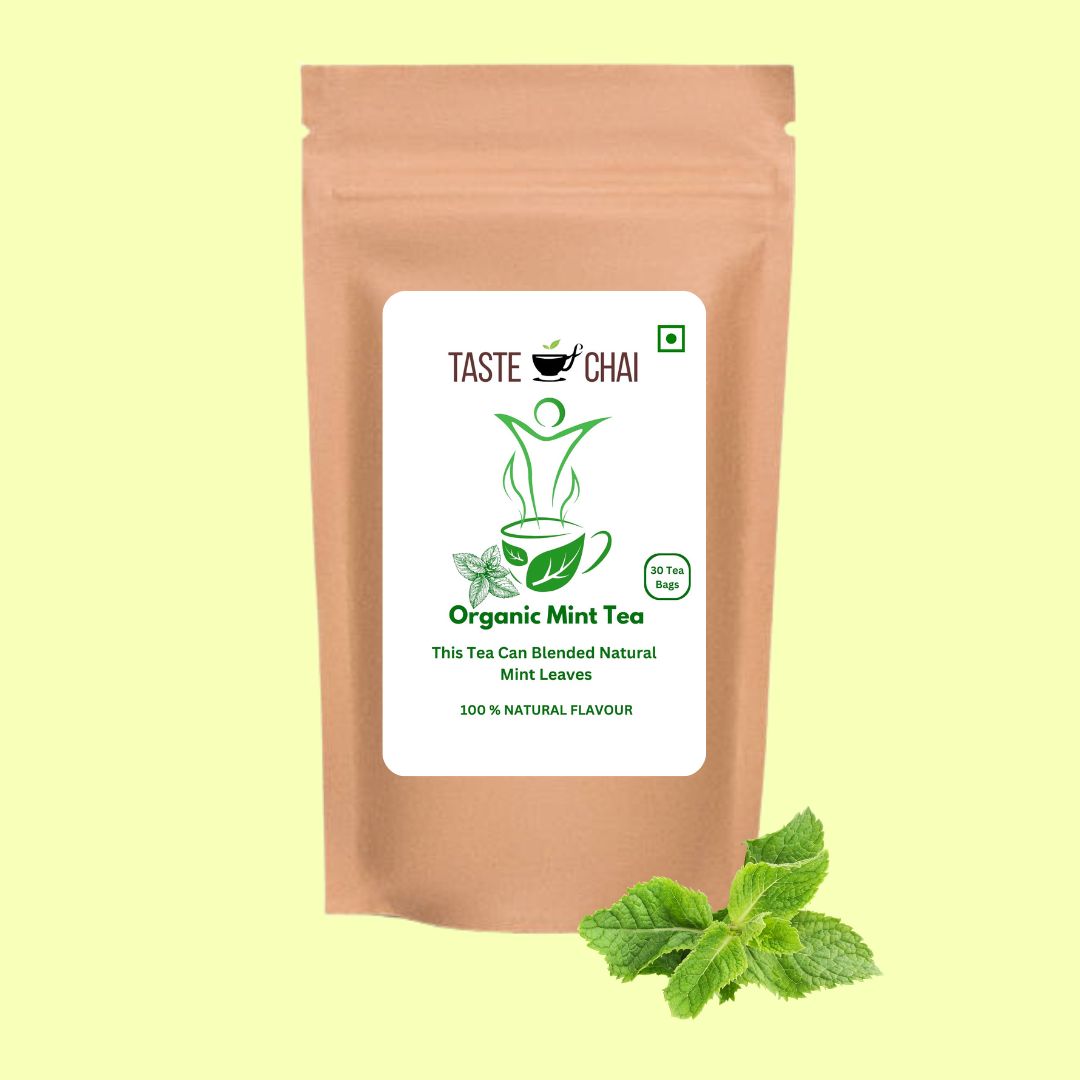 Organic Mint Tea-Natural Mint Tea-Taste of chai