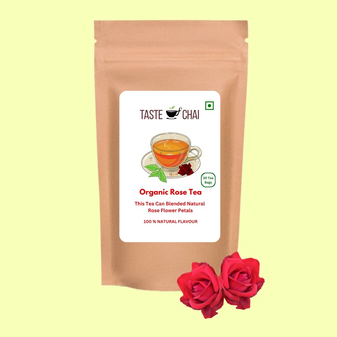 Organic Rose Tea-Natural Rose Tea-Taste of chai