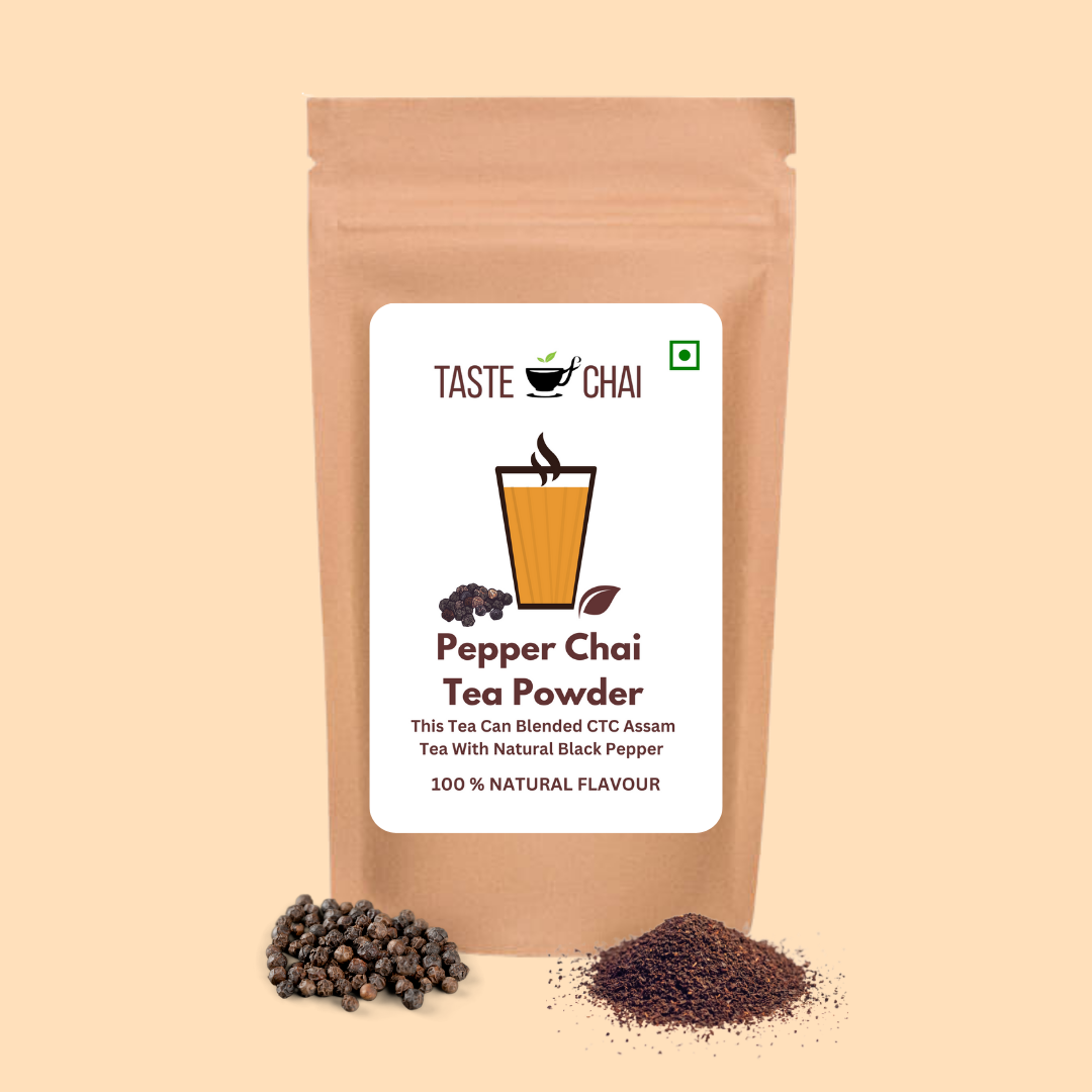 Pepper Tea | Natural Pepper Flavoured Chai Tea Powder | Taste of chai