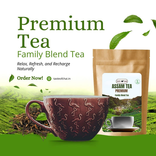 Family Blend Tea | Premium Tea Powder | Asssam Tea Taste of chai