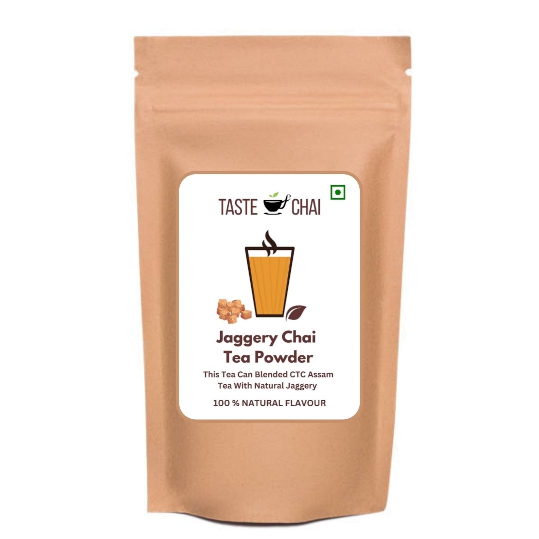Jaggery Tea | Natural Jaggery Flavoured Chai Tea Powder | Taste of chai