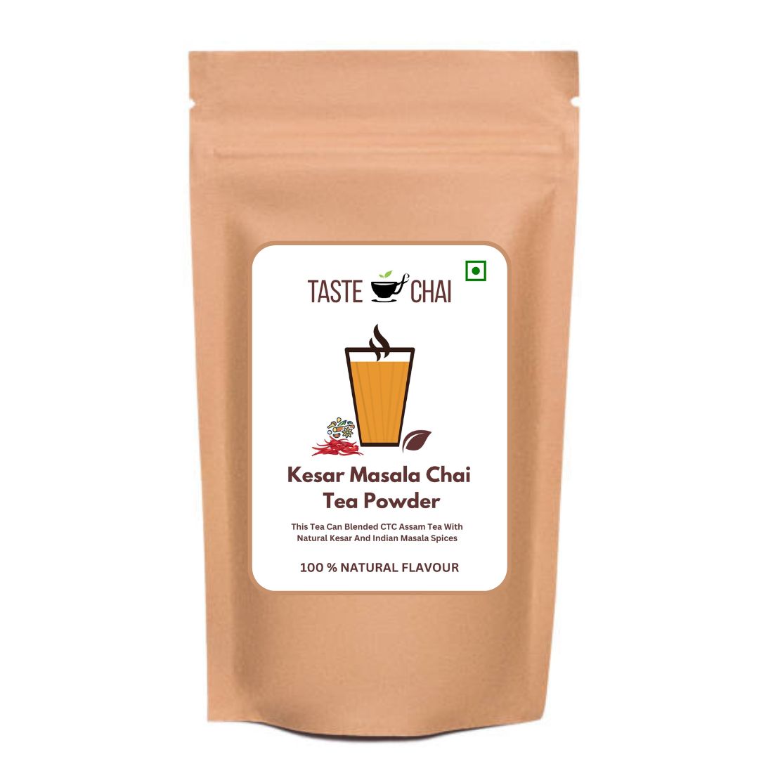 Kesar Masala Tea | Natural Kesar Masala Flavoured Chai Tea Powder | Taste of chai