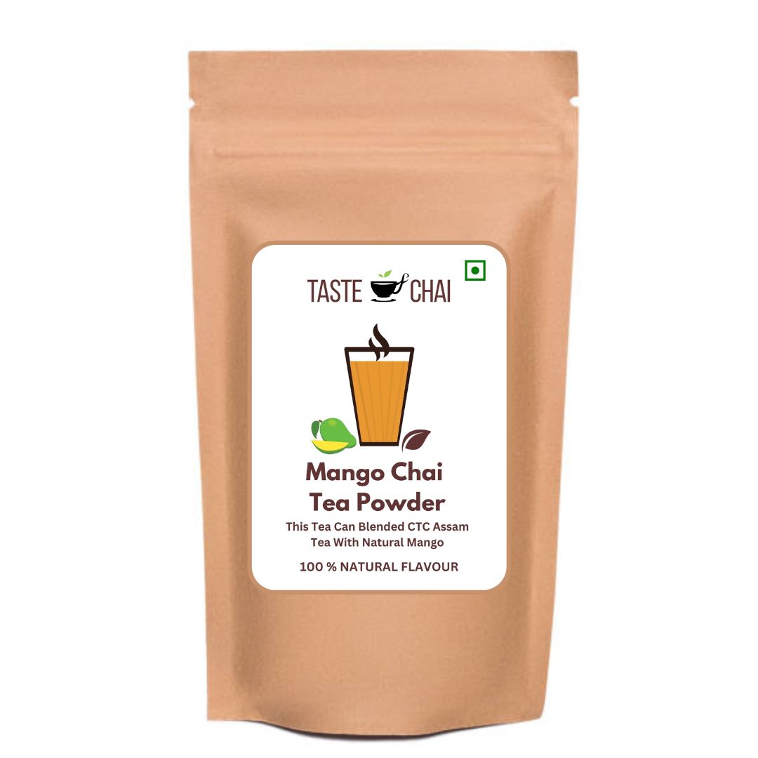 Mango Tea Powder | Natural Mango Flavor Ctc Chai | Taste of chai