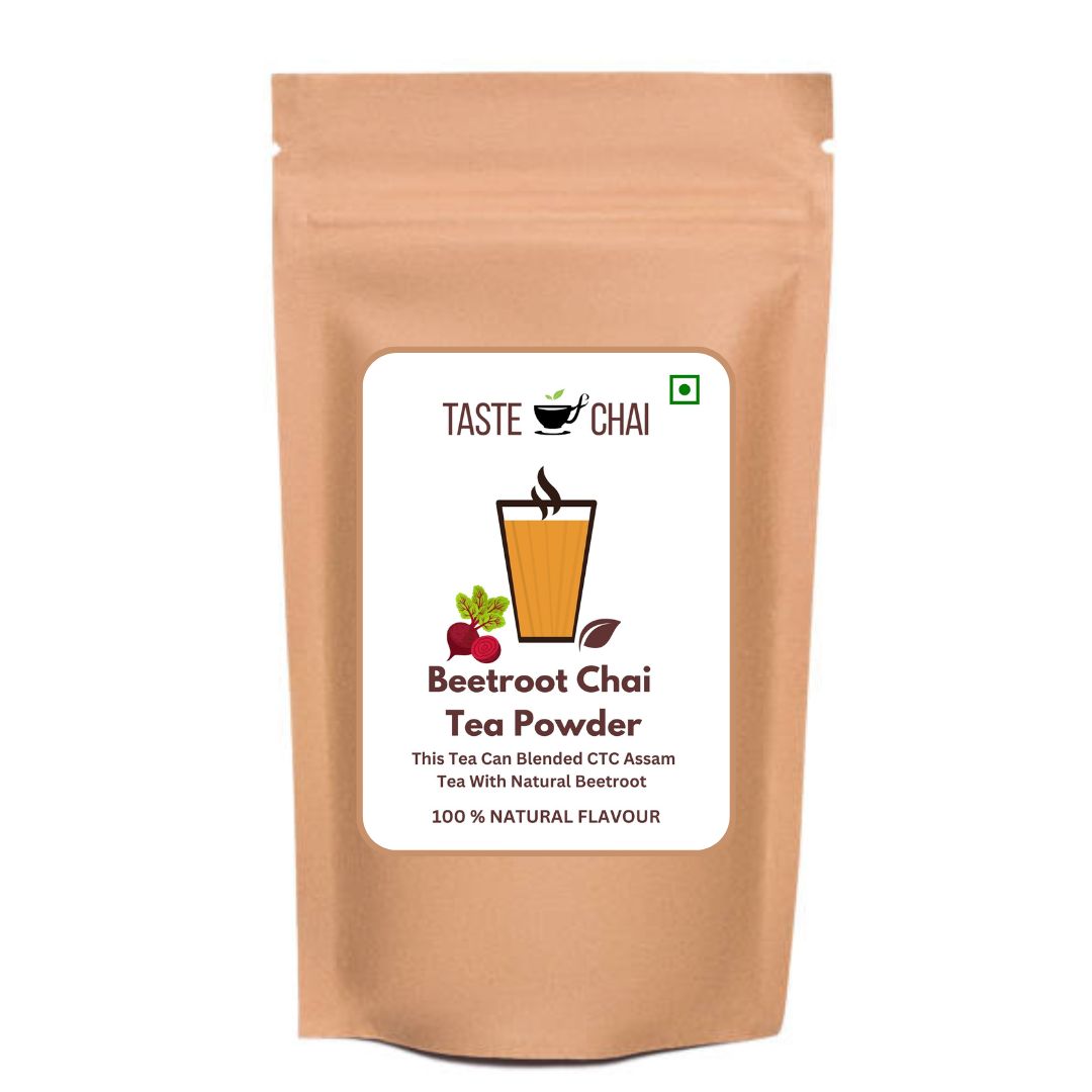 Beetroot Tea | Natural Beetroot Flavoured Chai Tea Powder | Taste of chai