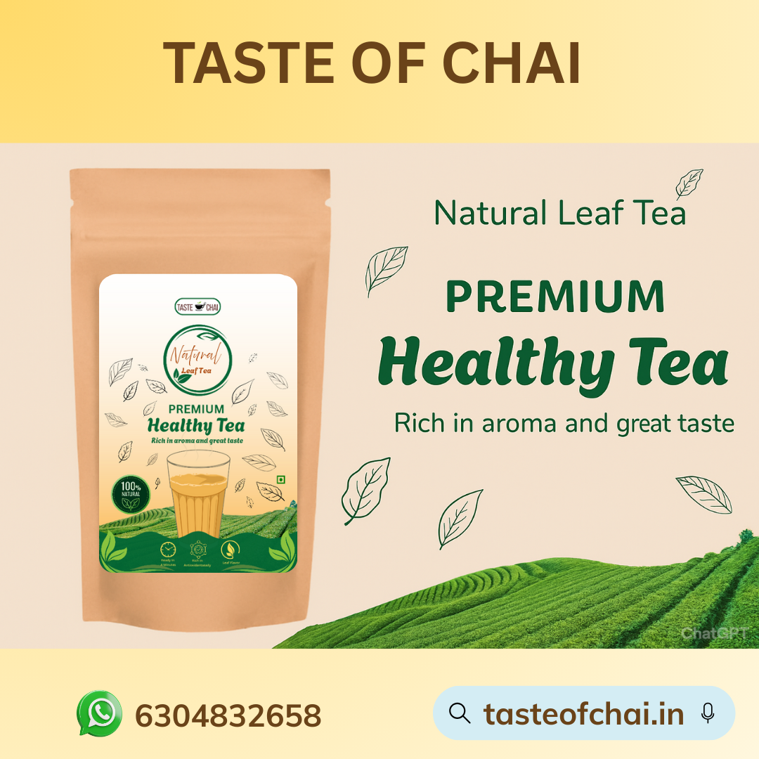 Natural Leaf Tea | Premium Tea 500 g Tea Pouch