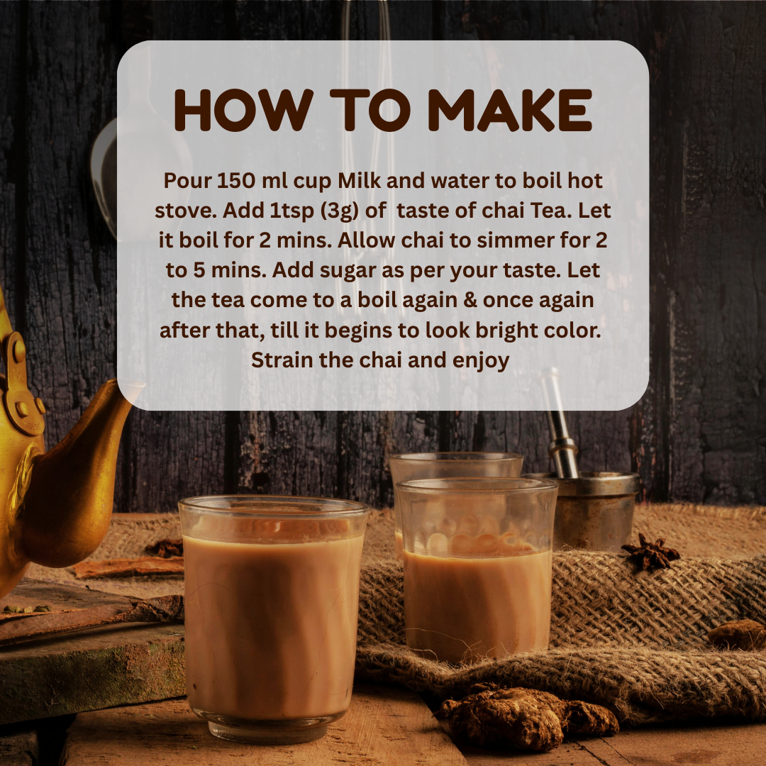 Cinnamon Tea | Natural Cinnamon Chai Tea Powder | Taste of chai